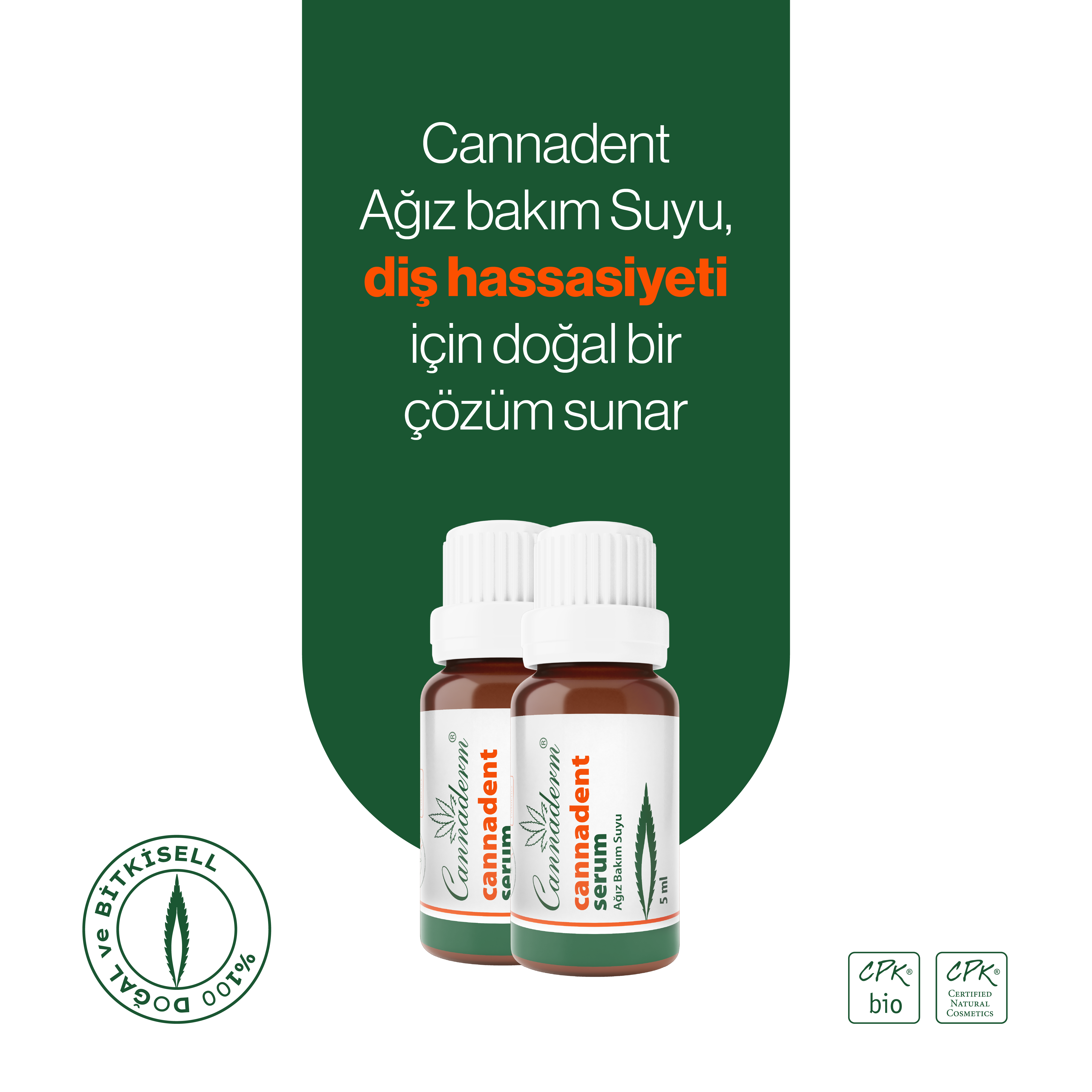 Cannadent Ağız Bakım Suyu 5ml